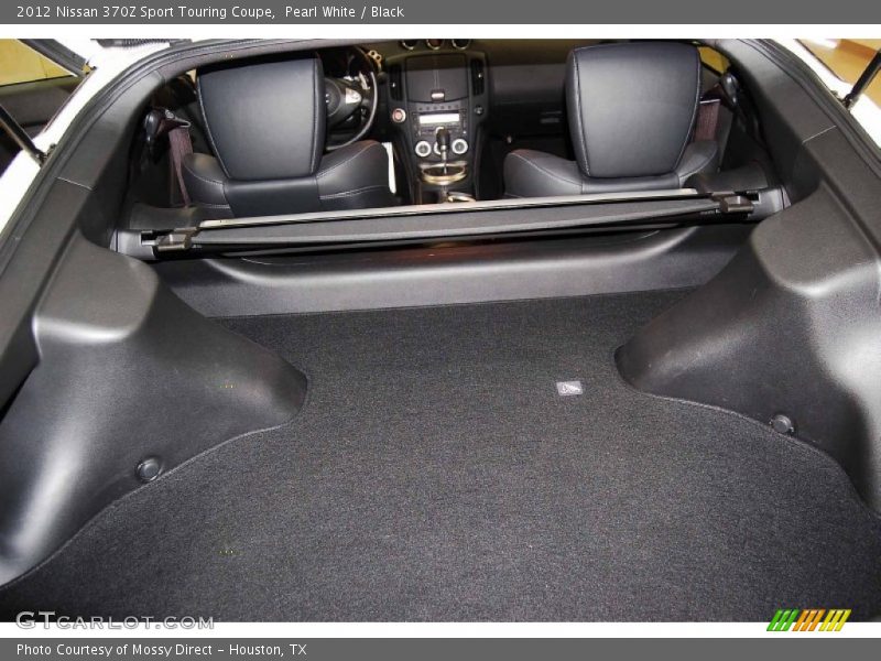 Pearl White / Black 2012 Nissan 370Z Sport Touring Coupe