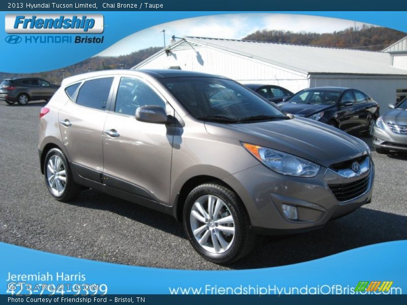 Chai Bronze / Taupe 2013 Hyundai Tucson Limited
