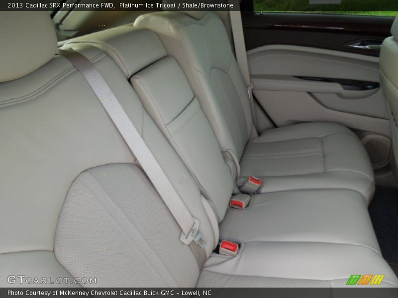 Platinum Ice Tricoat / Shale/Brownstone 2013 Cadillac SRX Performance FWD