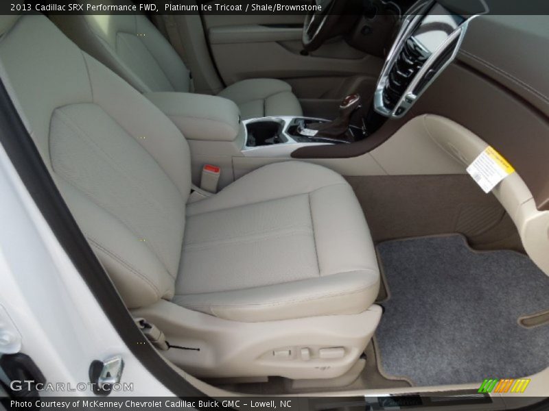 Platinum Ice Tricoat / Shale/Brownstone 2013 Cadillac SRX Performance FWD