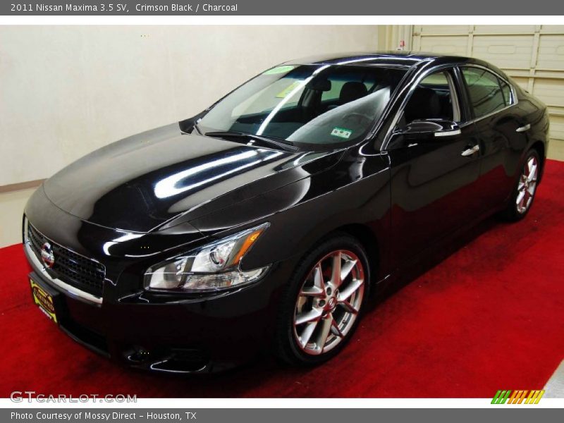 Crimson Black / Charcoal 2011 Nissan Maxima 3.5 SV