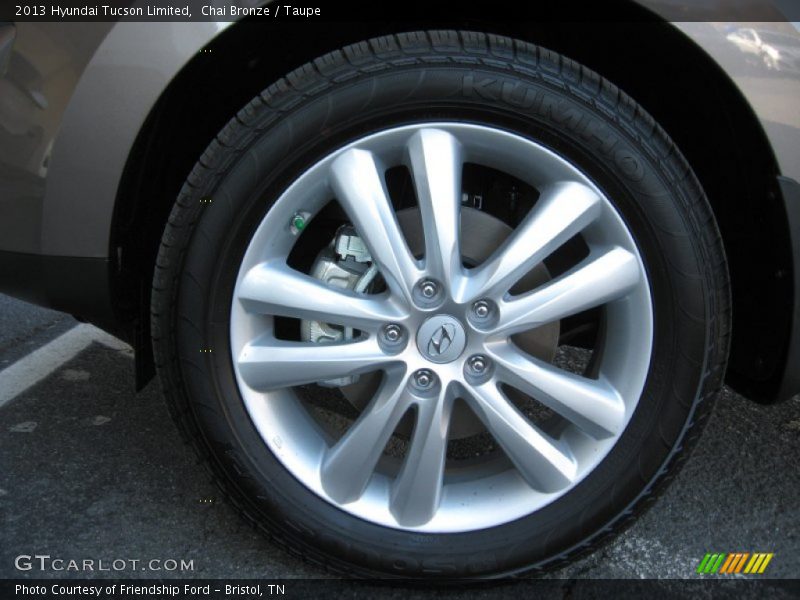 Chai Bronze / Taupe 2013 Hyundai Tucson Limited