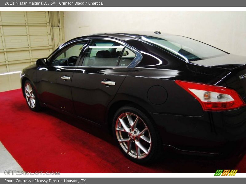 Crimson Black / Charcoal 2011 Nissan Maxima 3.5 SV