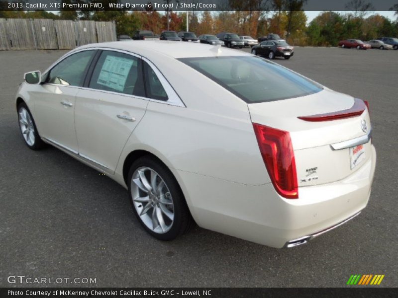 White Diamond Tricoat / Shale/Cocoa 2013 Cadillac XTS Premium FWD