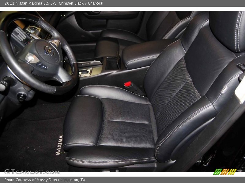 Crimson Black / Charcoal 2011 Nissan Maxima 3.5 SV