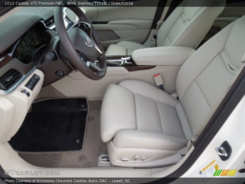 White Diamond Tricoat / Shale/Cocoa 2013 Cadillac XTS Premium FWD
