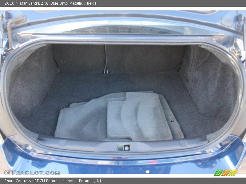 Blue Onyx Metallic / Beige 2010 Nissan Sentra 2.0