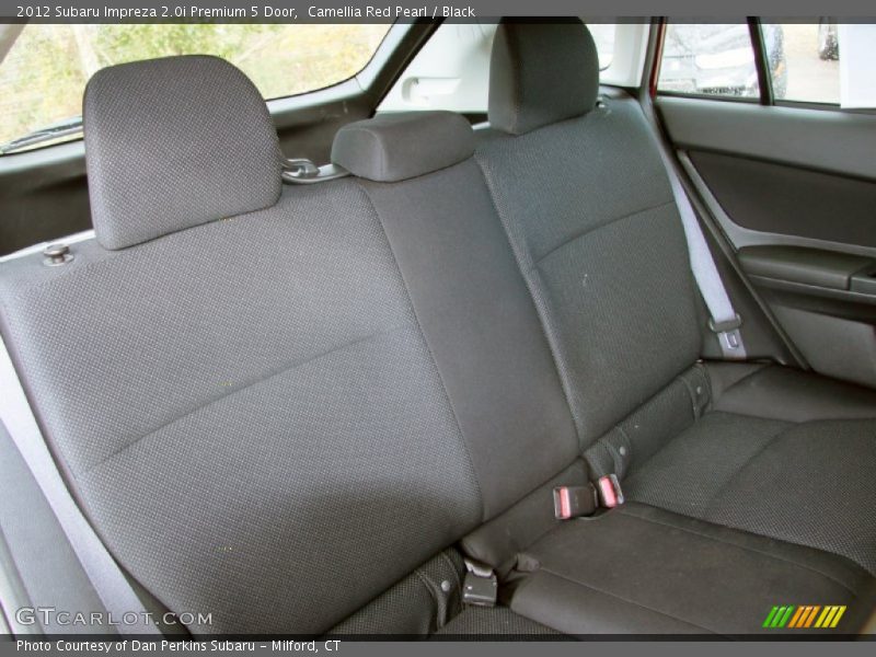 Camellia Red Pearl / Black 2012 Subaru Impreza 2.0i Premium 5 Door