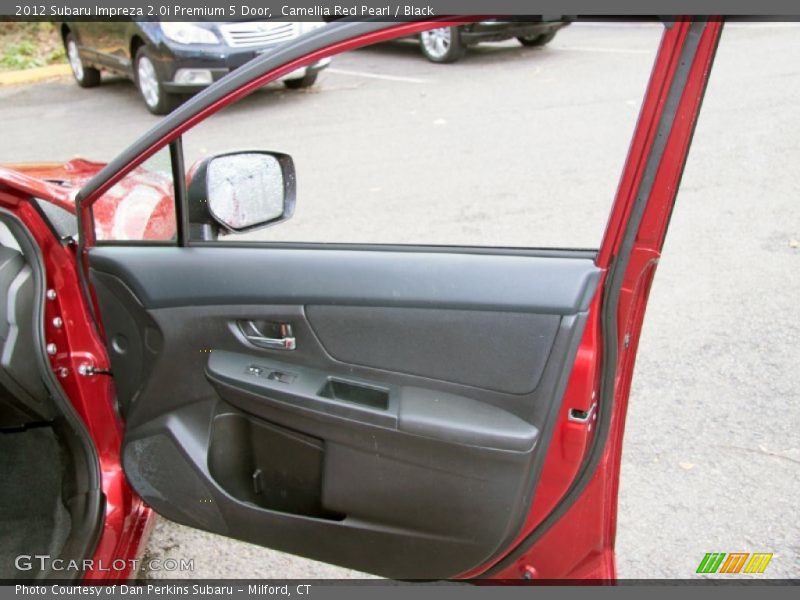 Camellia Red Pearl / Black 2012 Subaru Impreza 2.0i Premium 5 Door