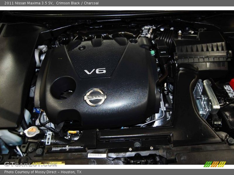 Crimson Black / Charcoal 2011 Nissan Maxima 3.5 SV