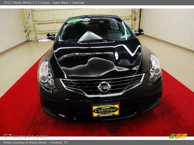 Super Black / Charcoal 2012 Nissan Altima 2.5 S Coupe