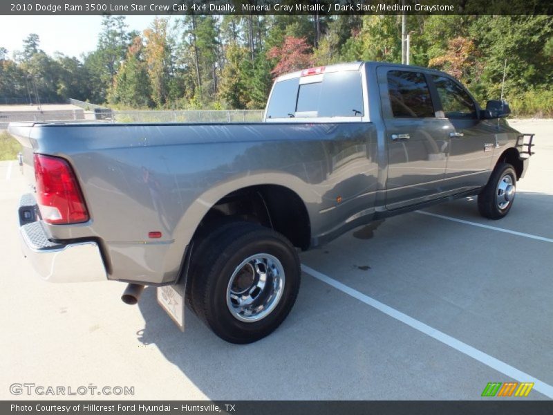 Mineral Gray Metallic / Dark Slate/Medium Graystone 2010 Dodge Ram 3500 Lone Star Crew Cab 4x4 Dually