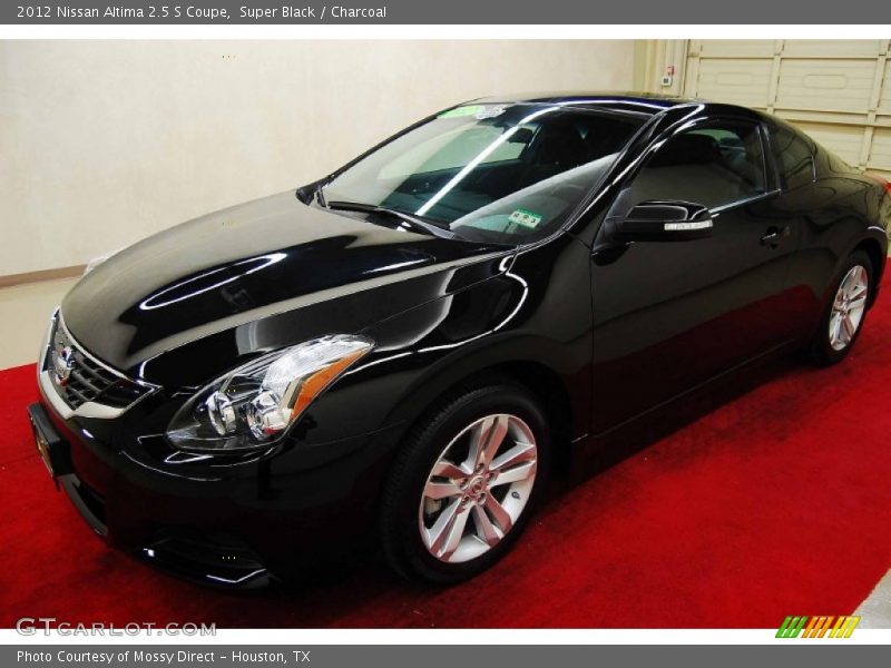 Super Black / Charcoal 2012 Nissan Altima 2.5 S Coupe