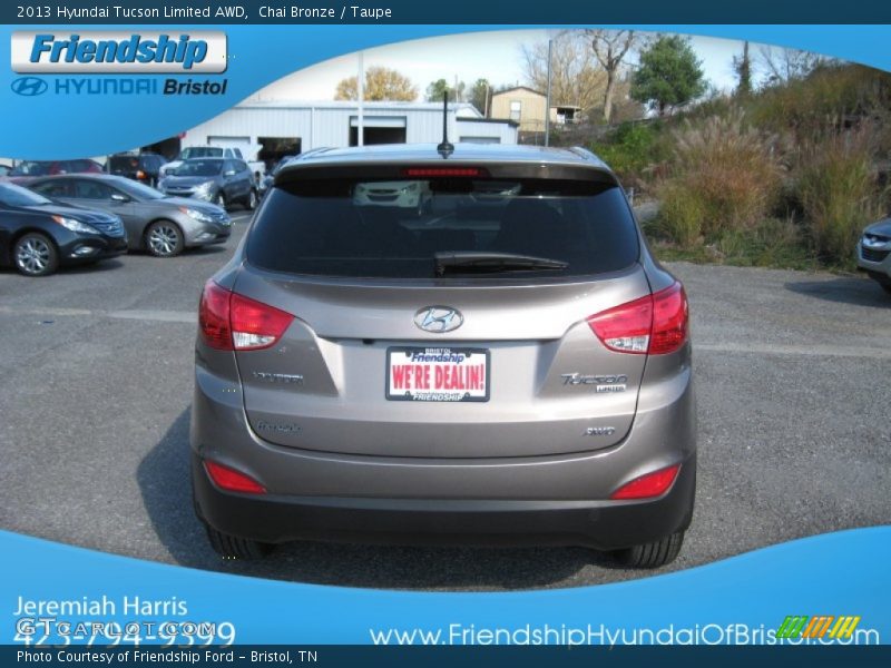 Chai Bronze / Taupe 2013 Hyundai Tucson Limited AWD