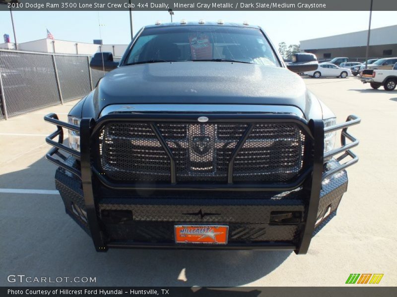 Mineral Gray Metallic / Dark Slate/Medium Graystone 2010 Dodge Ram 3500 Lone Star Crew Cab 4x4 Dually