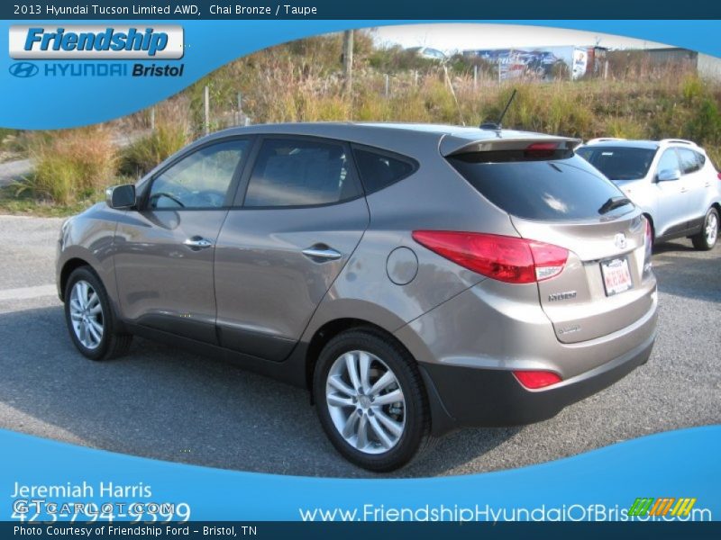 Chai Bronze / Taupe 2013 Hyundai Tucson Limited AWD