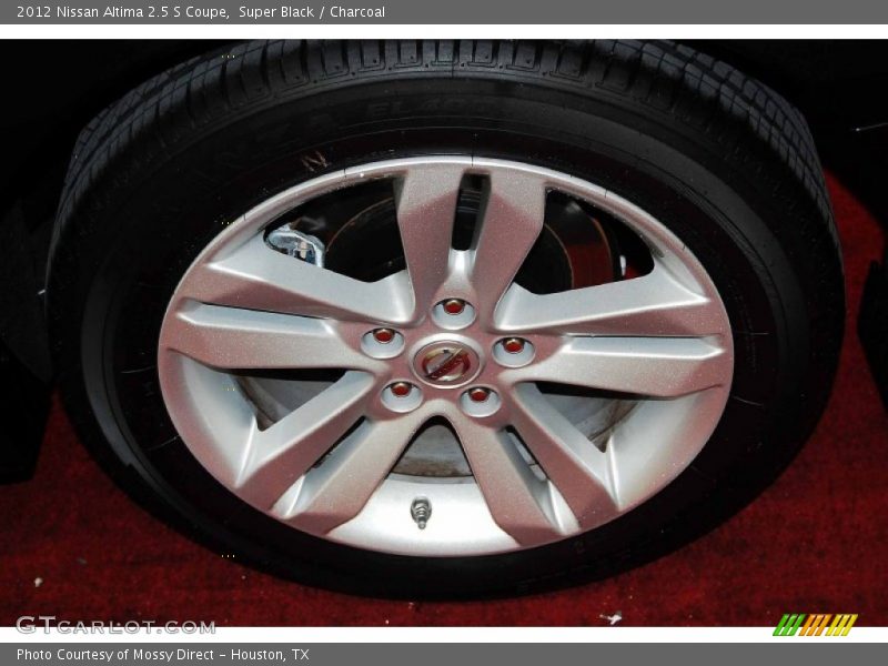 Super Black / Charcoal 2012 Nissan Altima 2.5 S Coupe