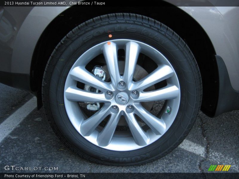 Chai Bronze / Taupe 2013 Hyundai Tucson Limited AWD