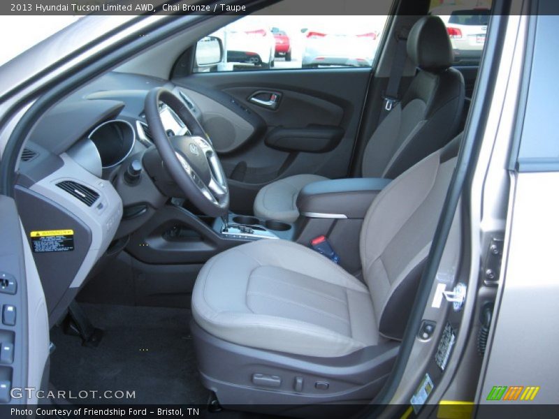 Chai Bronze / Taupe 2013 Hyundai Tucson Limited AWD
