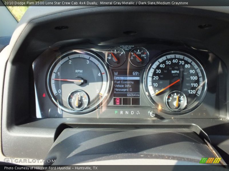  2010 Ram 3500 Lone Star Crew Cab 4x4 Dually Lone Star Crew Cab 4x4 Dually Gauges