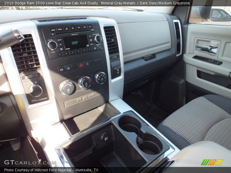 Mineral Gray Metallic / Dark Slate/Medium Graystone 2010 Dodge Ram 3500 Lone Star Crew Cab 4x4 Dually