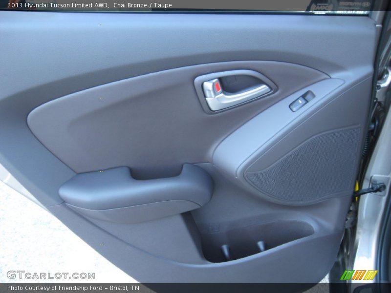 Chai Bronze / Taupe 2013 Hyundai Tucson Limited AWD