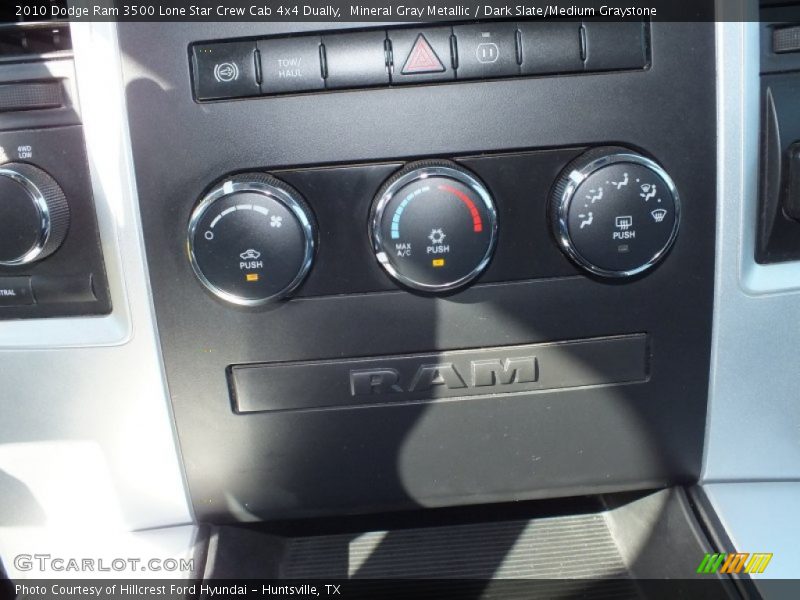 Mineral Gray Metallic / Dark Slate/Medium Graystone 2010 Dodge Ram 3500 Lone Star Crew Cab 4x4 Dually