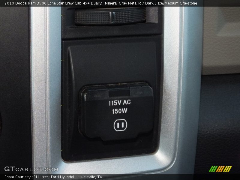 Mineral Gray Metallic / Dark Slate/Medium Graystone 2010 Dodge Ram 3500 Lone Star Crew Cab 4x4 Dually
