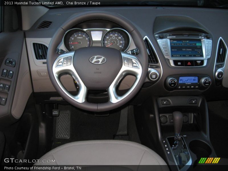 Chai Bronze / Taupe 2013 Hyundai Tucson Limited AWD