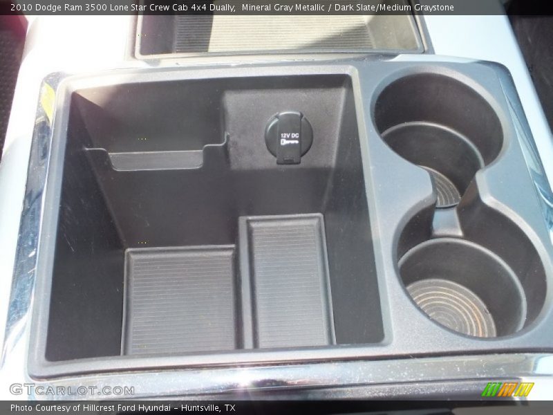 Mineral Gray Metallic / Dark Slate/Medium Graystone 2010 Dodge Ram 3500 Lone Star Crew Cab 4x4 Dually