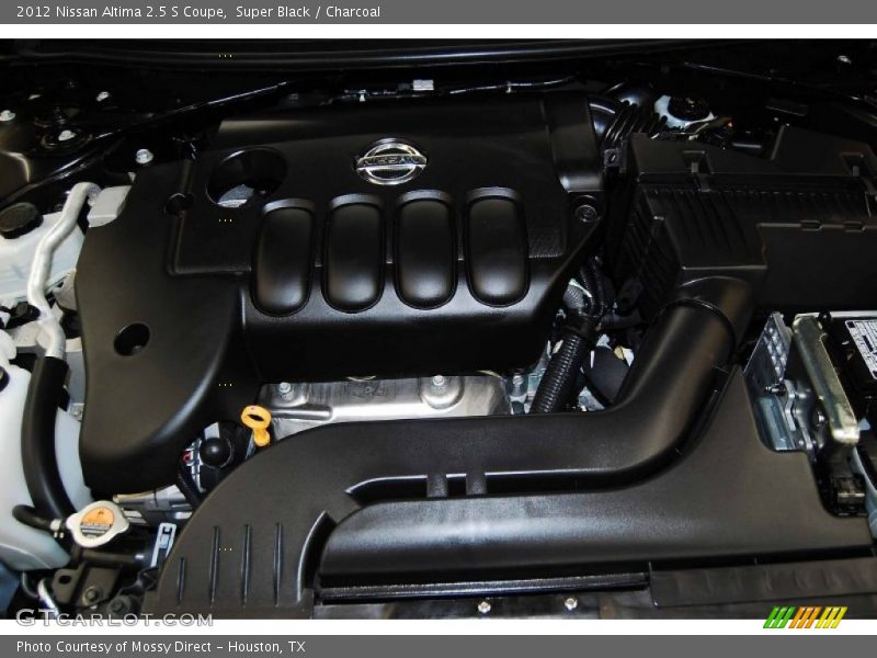 Super Black / Charcoal 2012 Nissan Altima 2.5 S Coupe