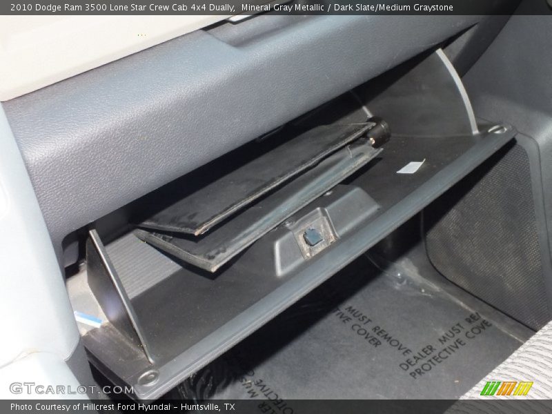 Mineral Gray Metallic / Dark Slate/Medium Graystone 2010 Dodge Ram 3500 Lone Star Crew Cab 4x4 Dually