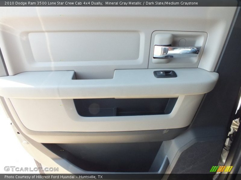 Mineral Gray Metallic / Dark Slate/Medium Graystone 2010 Dodge Ram 3500 Lone Star Crew Cab 4x4 Dually