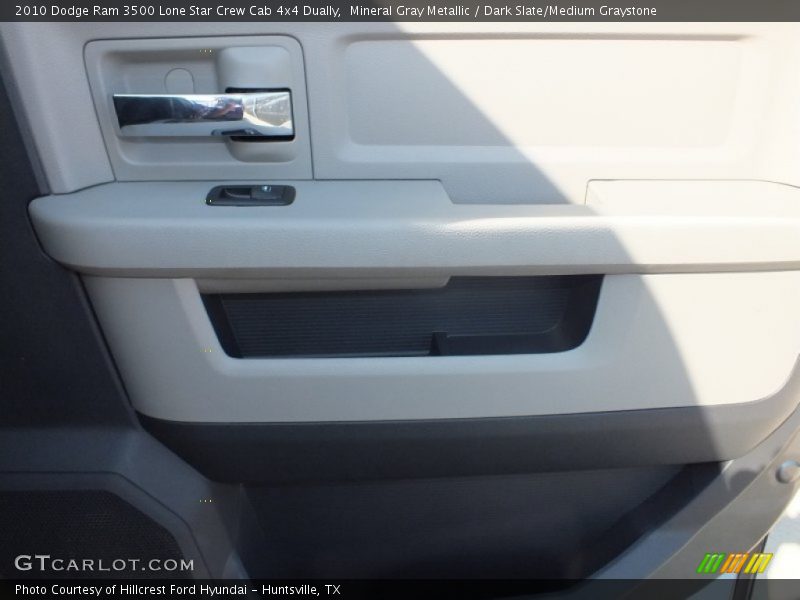 Mineral Gray Metallic / Dark Slate/Medium Graystone 2010 Dodge Ram 3500 Lone Star Crew Cab 4x4 Dually
