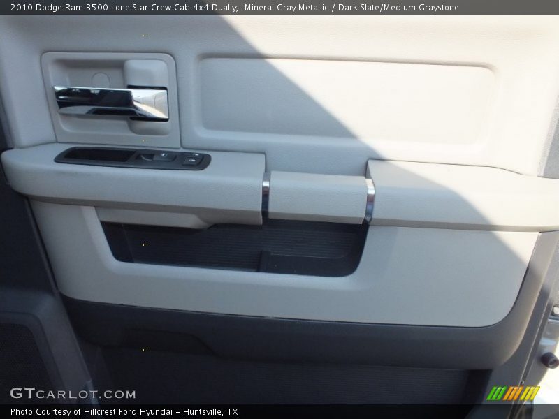 Mineral Gray Metallic / Dark Slate/Medium Graystone 2010 Dodge Ram 3500 Lone Star Crew Cab 4x4 Dually