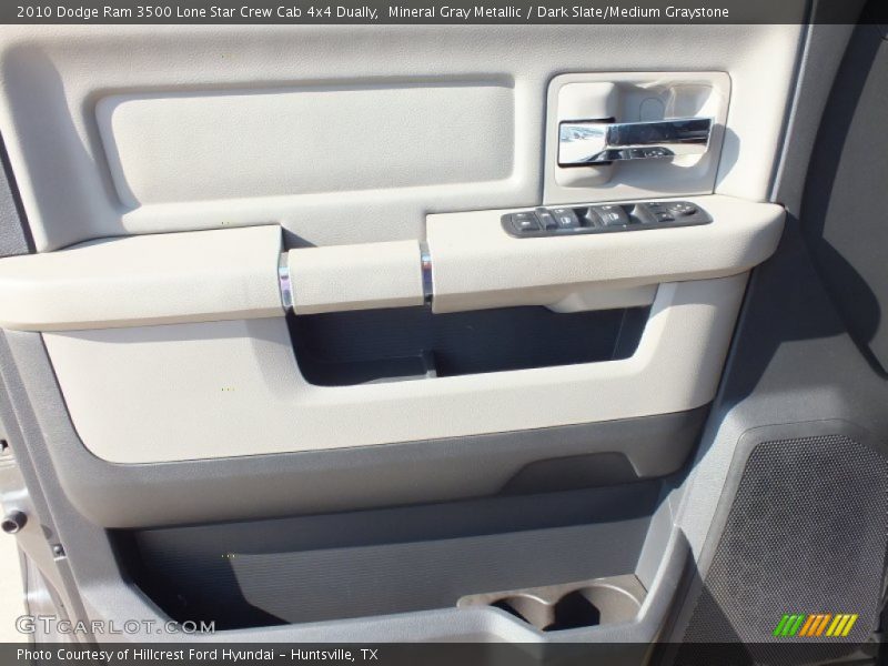 Mineral Gray Metallic / Dark Slate/Medium Graystone 2010 Dodge Ram 3500 Lone Star Crew Cab 4x4 Dually