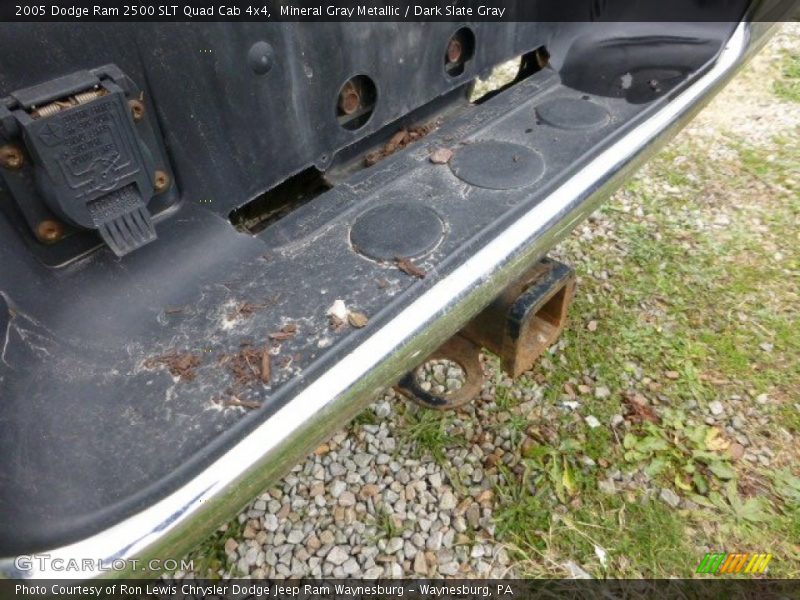 Mineral Gray Metallic / Dark Slate Gray 2005 Dodge Ram 2500 SLT Quad Cab 4x4