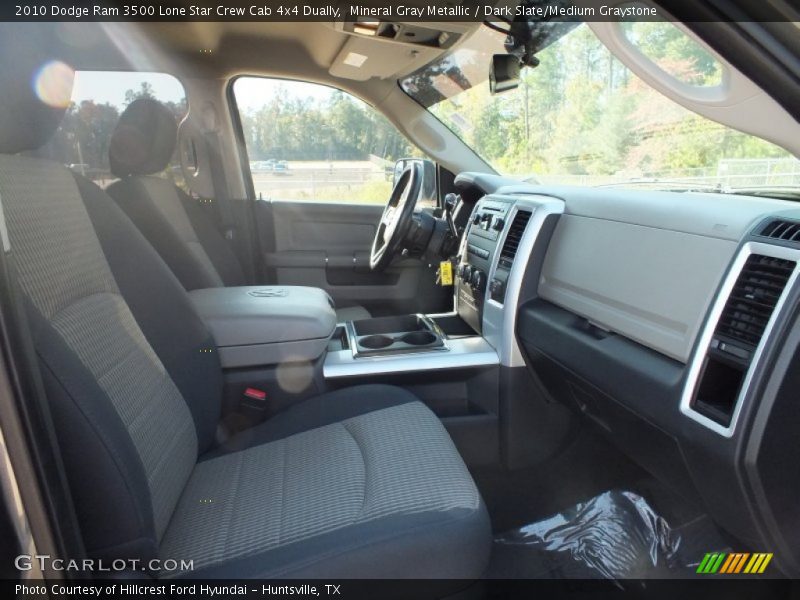 Mineral Gray Metallic / Dark Slate/Medium Graystone 2010 Dodge Ram 3500 Lone Star Crew Cab 4x4 Dually