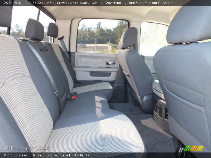 Mineral Gray Metallic / Dark Slate/Medium Graystone 2010 Dodge Ram 3500 Lone Star Crew Cab 4x4 Dually
