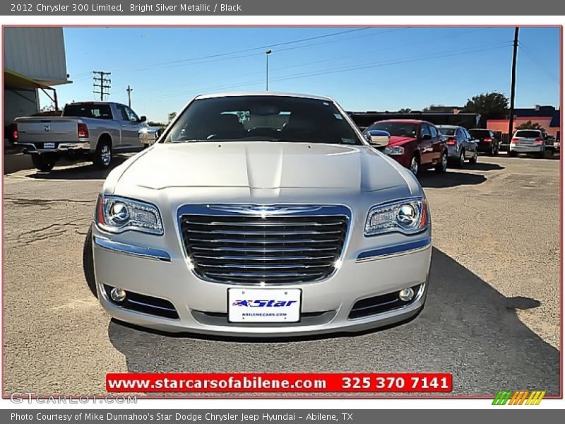 Bright Silver Metallic / Black 2012 Chrysler 300 Limited