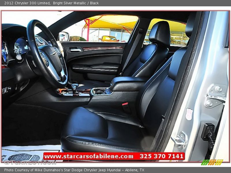 Bright Silver Metallic / Black 2012 Chrysler 300 Limited