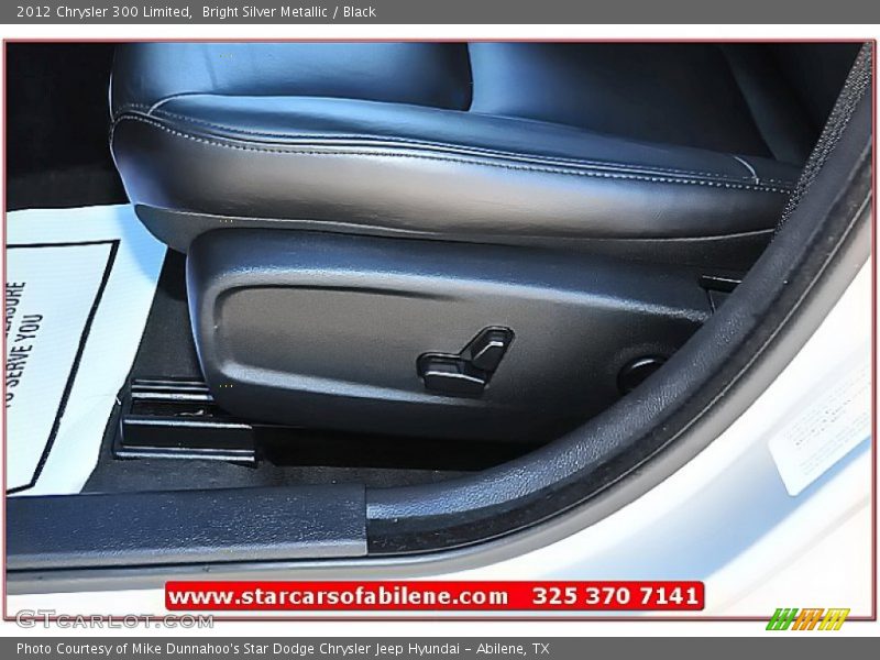 Bright Silver Metallic / Black 2012 Chrysler 300 Limited