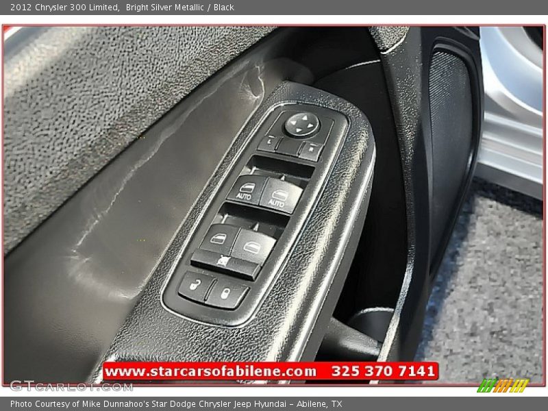 Bright Silver Metallic / Black 2012 Chrysler 300 Limited