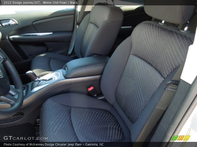 Front Seat of 2013 Journey SXT
