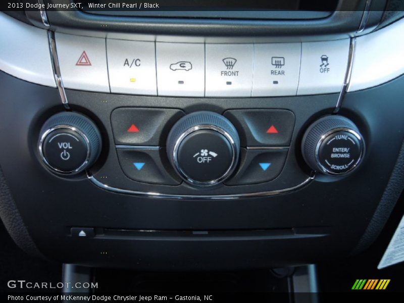 Controls of 2013 Journey SXT