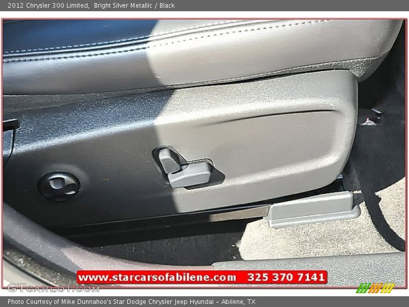 Bright Silver Metallic / Black 2012 Chrysler 300 Limited