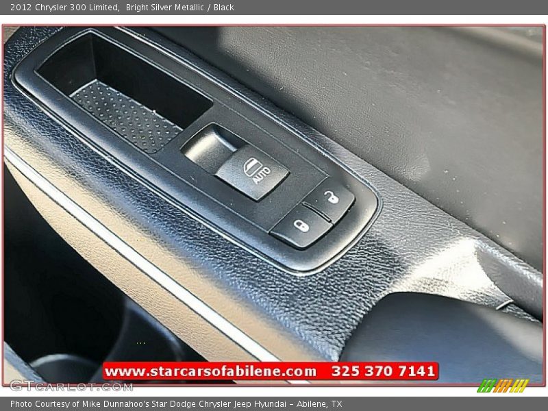 Bright Silver Metallic / Black 2012 Chrysler 300 Limited