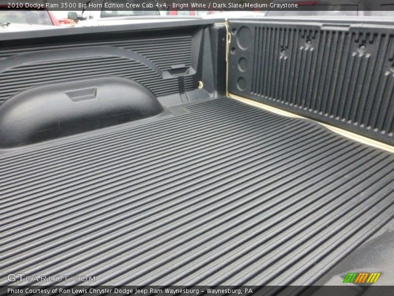 Bright White / Dark Slate/Medium Graystone 2010 Dodge Ram 3500 Big Horn Edition Crew Cab 4x4
