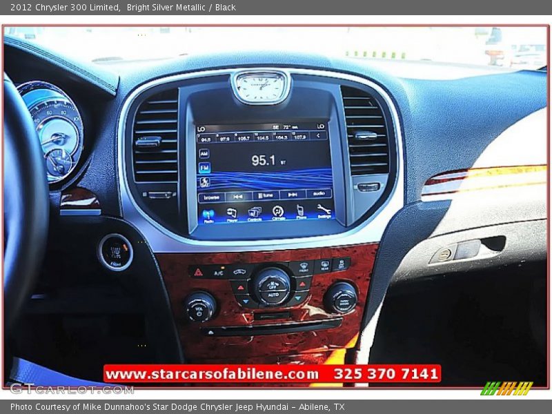 Bright Silver Metallic / Black 2012 Chrysler 300 Limited