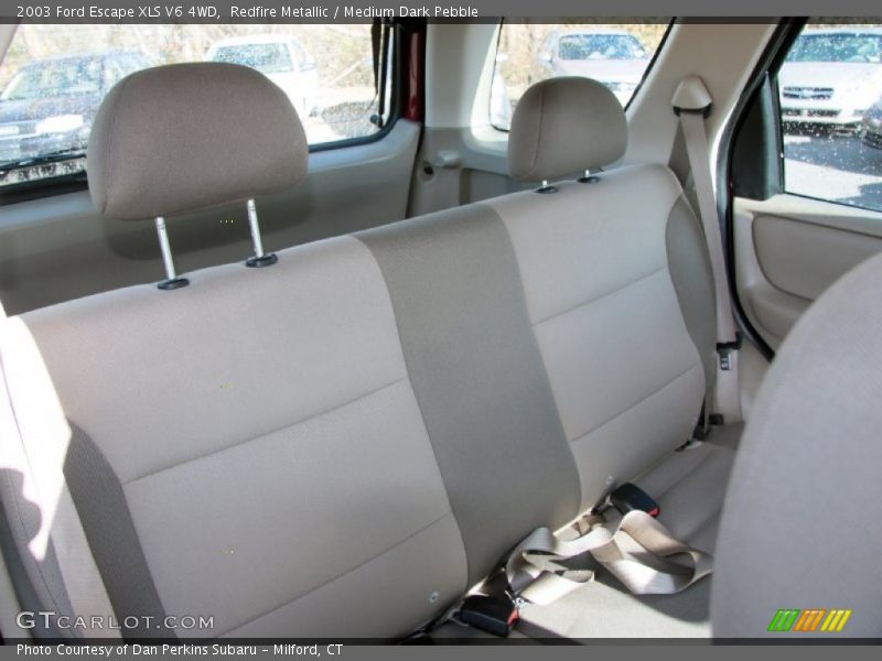 Redfire Metallic / Medium Dark Pebble 2003 Ford Escape XLS V6 4WD